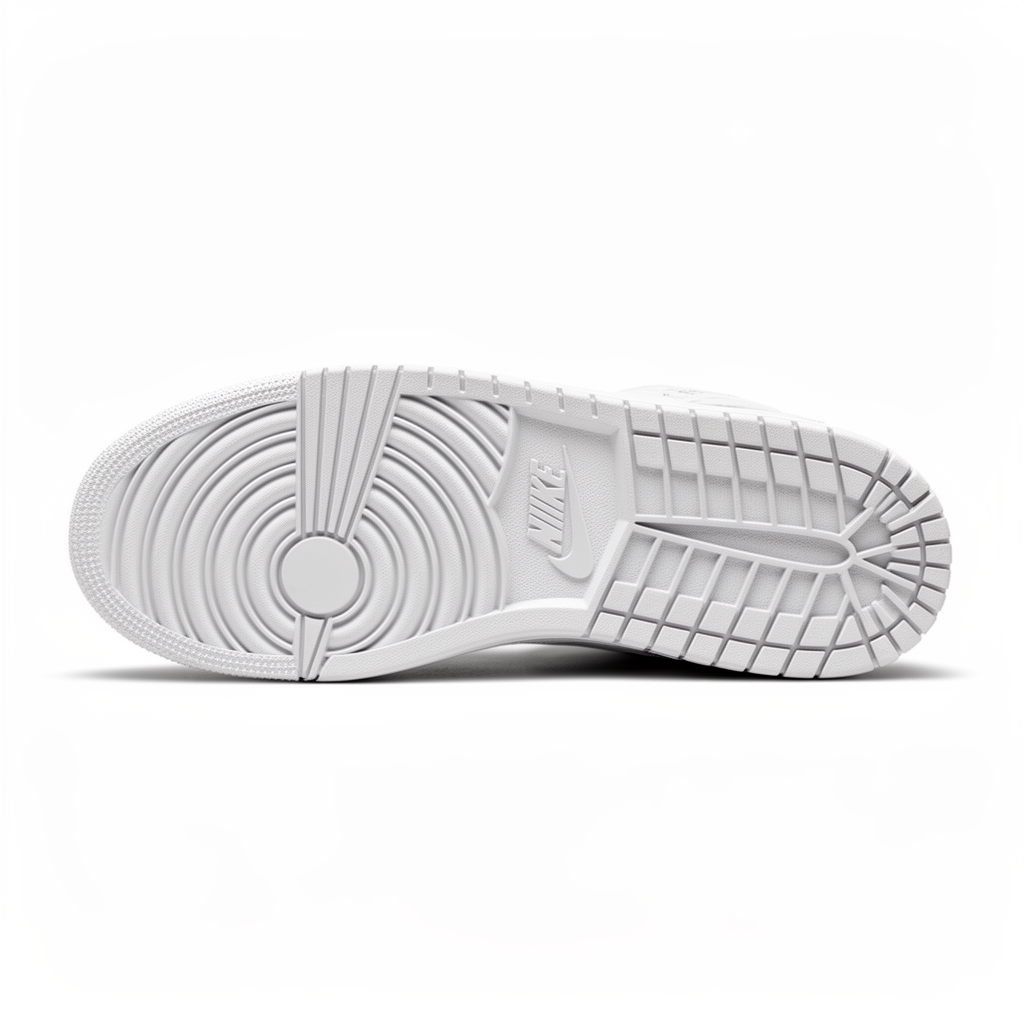 Air Jordan 1 Mid - Triple White