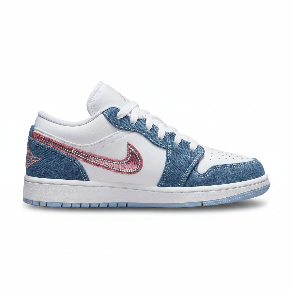 Air Jordan 1 Low SE - Denim Sequin